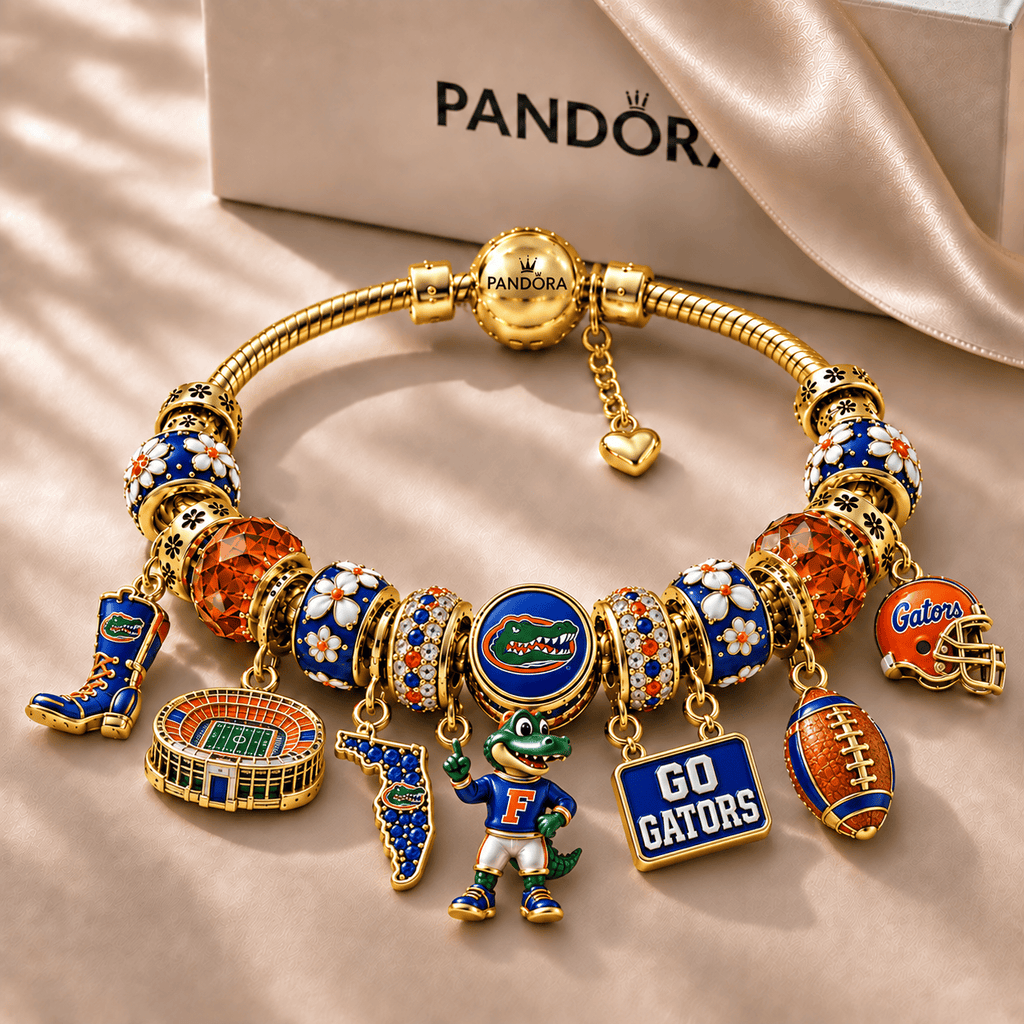 FGT Gold Charm Bracelet Set NHVH